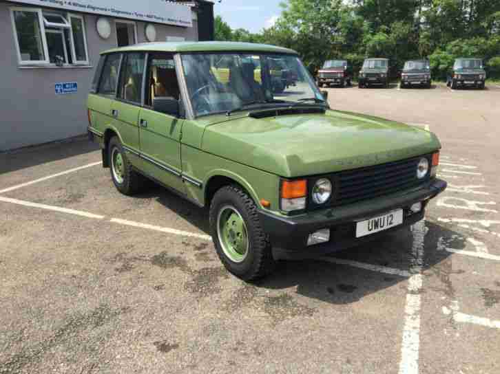 BEAUTIFUL 1987 RANGE ROVER CLASSIC 3.5EFI AUTO