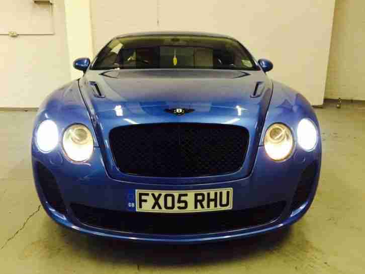 BENTLEY CONTINENTAL GT 6.0 COUPE 4WD **SUPER SPORT SPEC * ONE OFF ESTORIL BLUE**