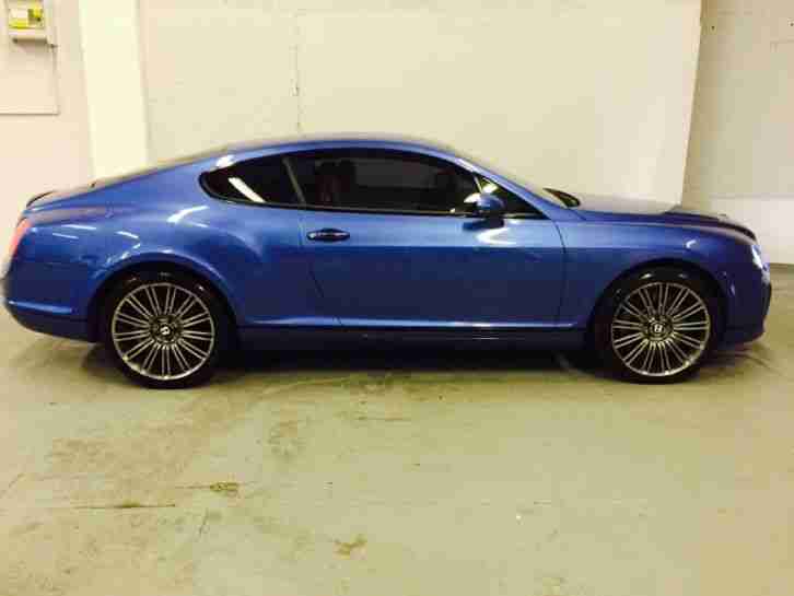 BENTLEY CONTINENTAL GT 6.0 COUPE 4WD **SUPER SPORT SPEC * ONE OFF ESTORIL BLUE**