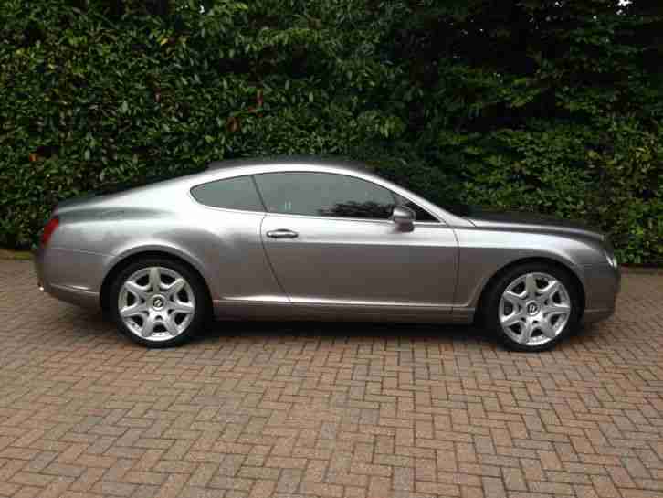 BENTLEY CONTINENTAL GT AUTO MULLINER TEMPEST SILVER / GREY 89000 Miles 2005/
