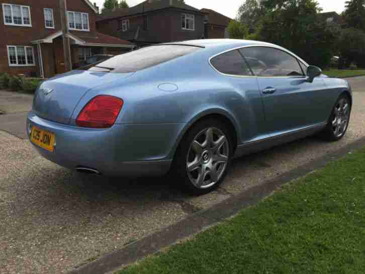BENTLEY CONTINENTAL GT MULLINER AUTO 2005 SILVER BLUE part ex welcome