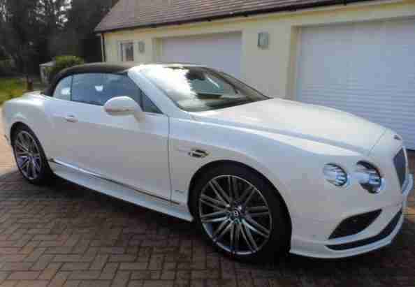 BENTLEY CONTINENTAL GT SPEED 6.0 W12 635 2015 Petrol Automatic in White