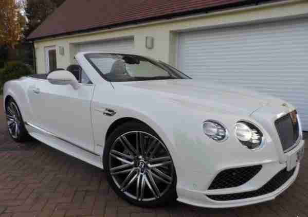 BENTLEY CONTINENTAL GT SPEED 6.0 W12 635 2015 Petrol Automatic in White