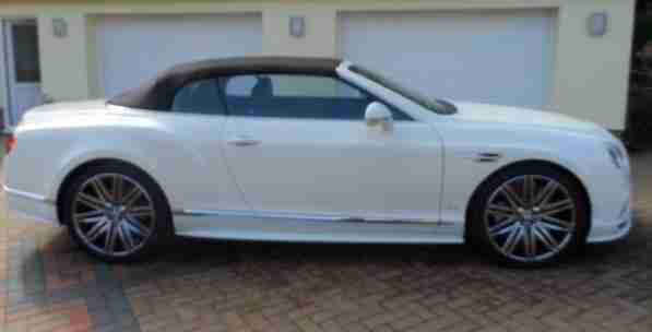 BENTLEY CONTINENTAL GT SPEED 6.0 W12 635 2015 Petrol Automatic in White