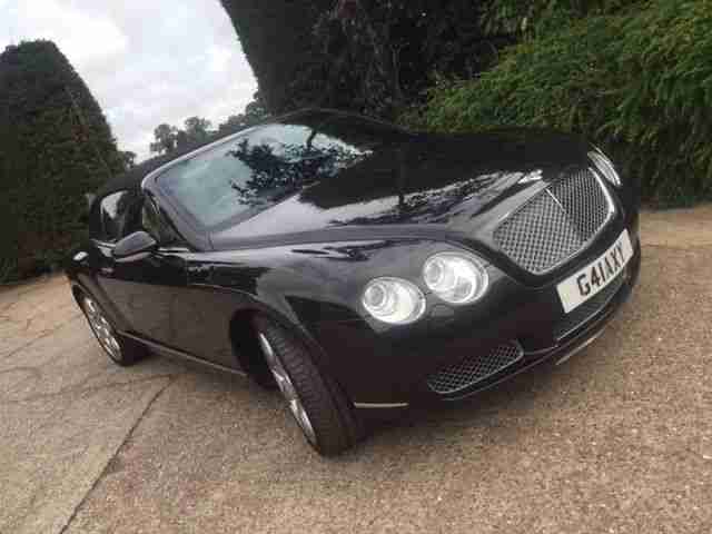BENTLEY CONTINENTAL GTC 2007 57 AUTO BLACK 70500 miles