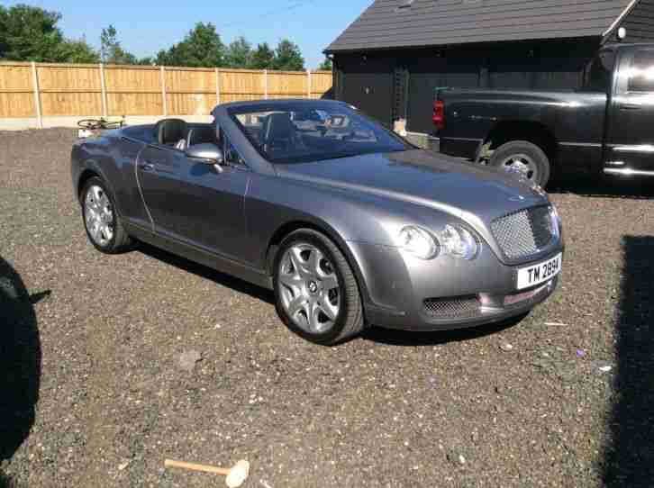 BENTLEY CONTINENTAL GTC AUTO SILVER - PX???
