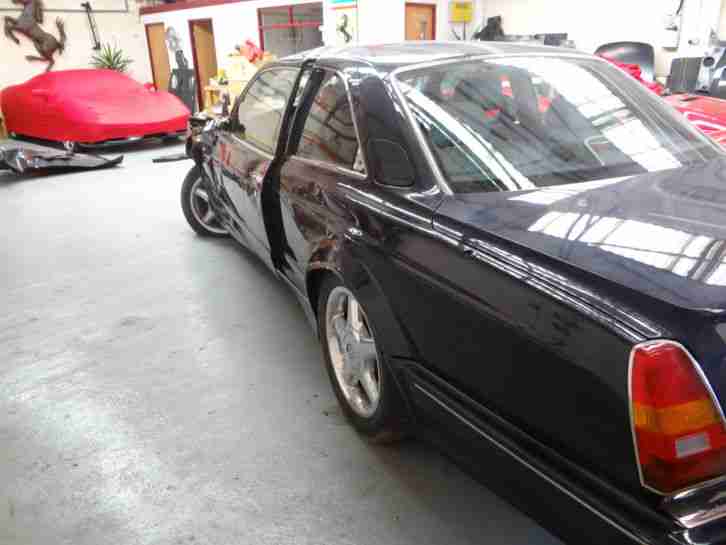 BENTLEY CONTINENTAL R MULLINER COUPE, 2001 X reg. 19900 miles, damage repairable