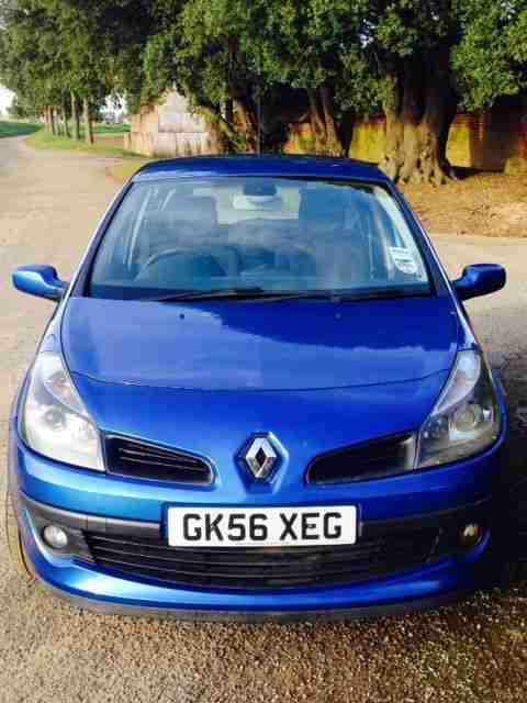 BLUE RENAULT CLIO 5DR 1.4 DYNAMIQUE S 2006 (56)