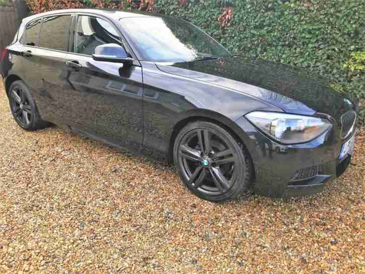 BMW 1 SERIES 118D M SPORT Black Manual