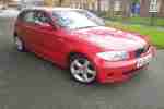 1 series car red 2005 low milage bargain