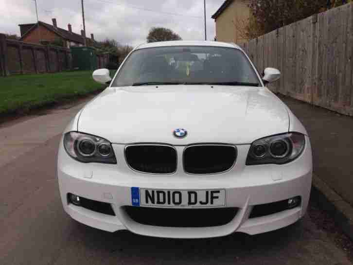 Bmw 118d M Sport Coupe 2010 White 1 Series 2 0 3 Door 141 Bhp Diesel