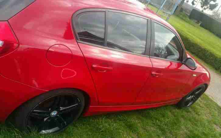 BMW 118D Red Hatchback Genuine Low Mileage