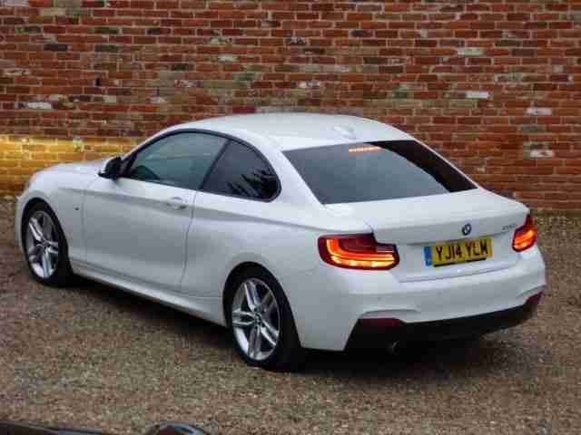 BMW 2 Series 2.0 220i M Sport 2dr (start/stop) BLUETOOTH - BMW PETROL 2014/14