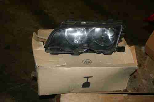 BMW 3 SERIES E46 LHD LEFT HAND DRIVE HEADLAMP LEFT SIDE