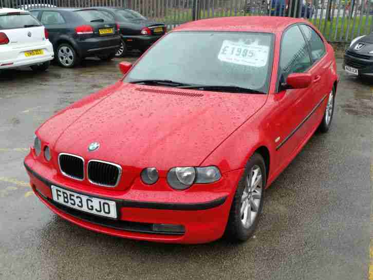 BMW 316i Ti Compact 1796cc Petrol 2003 (53) Clean, 5 Speed, Full Service History