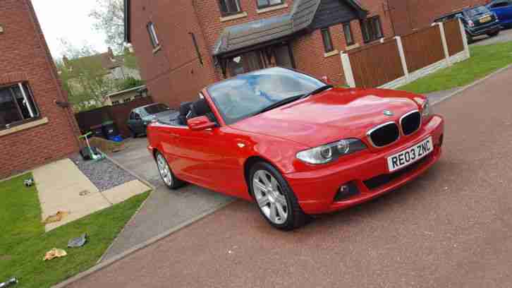 BMW 318 CI RED convertable 2003