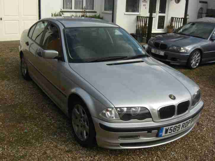 BMW 318 I SE SILVER 2000 W, 5 SPEED AIR CON,130,000 GREAT CONDITION,MOT 20 03 15