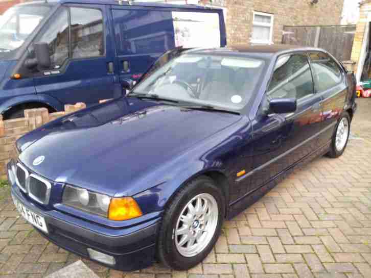 BMW 318 ti 1999 alloy wheels Air Con 140bhp MOT June 2015