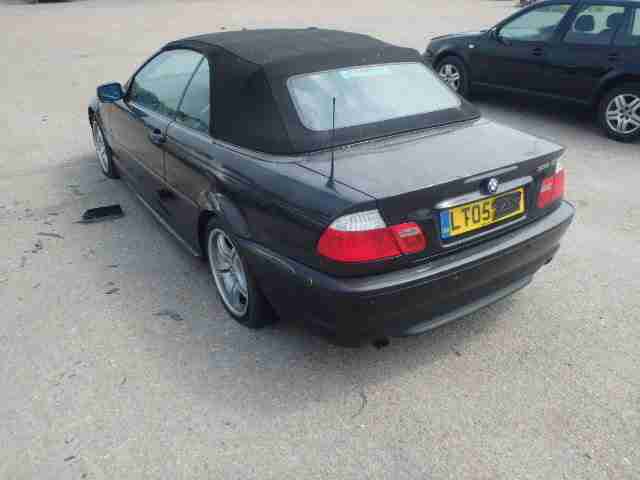 BMW 318CI M SPORT2005 CONVERTIBLE DAMAGED SALVAGE AUTO