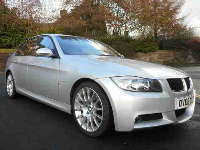 BMW 320 2.0TD AUTO 2008 EDITION M SPORT PRO SAT NAV BLUETOOTH 2 OWNERS