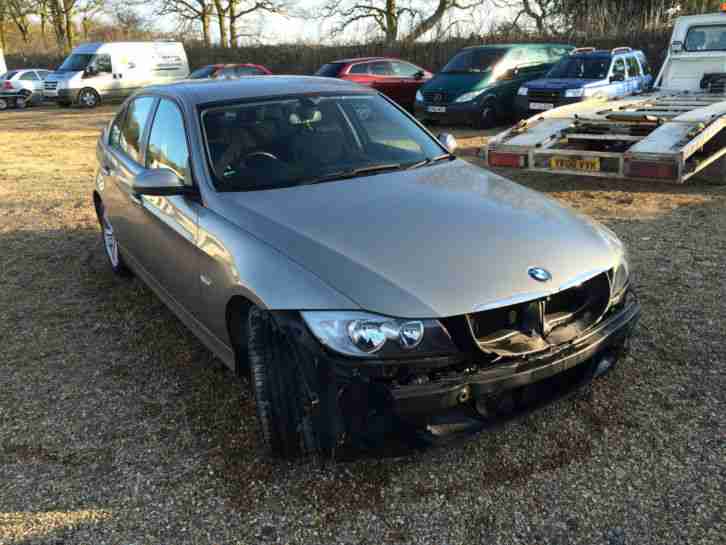 BMW 320 i SE BRONZE GOLD PETROL 2.0 2007 SALVAGE DAMAGE EASY REPAIR LOW MILAGE