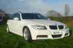 320D M SPORT TOURING 2008 WHITE FSH