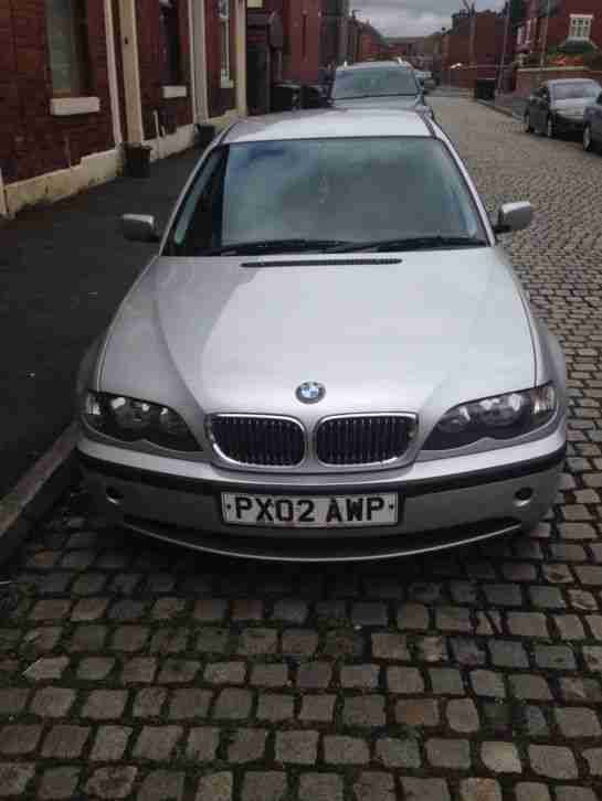 BMW 320d SE DIESEL AUTO 2002 2.0 SILVER 4dr 3 SERIES SALOON PARKING SENSORS