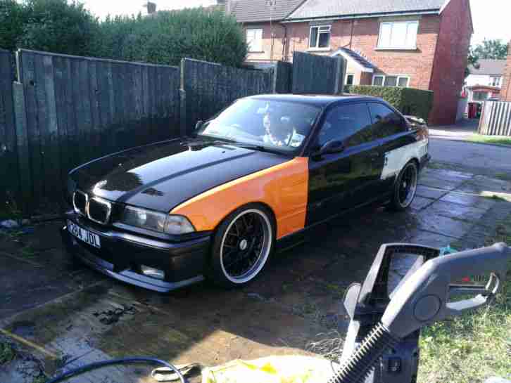 BMW 323i (2.5 litre) e36 coupe M3 replica unfinished project spares repair