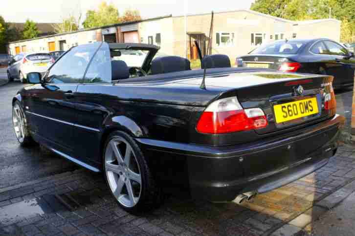 BMW 325 2.5i auto Ci Convertible In Black