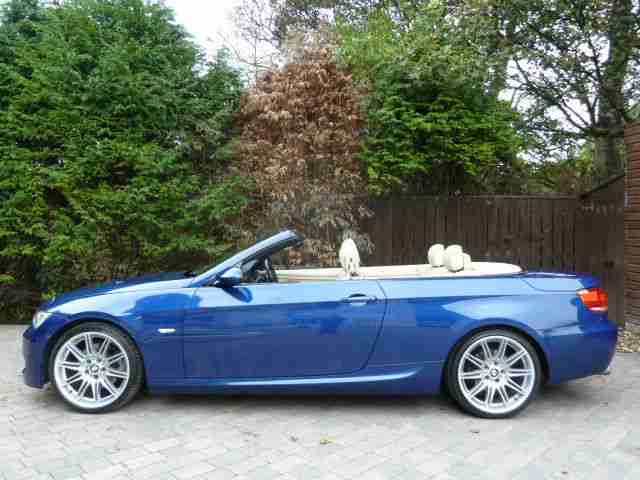 BMW 325I 3.0i M SPORT COUPE CAB AUTO BEIGE NEVADA LEATHER 19" ALLOYS 36k MILES