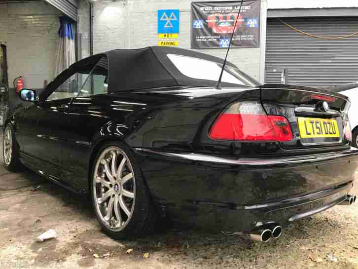 BMW 330 CONVERTIBLE E46 SERVICE HISTORY LOW MILEAGE 50000