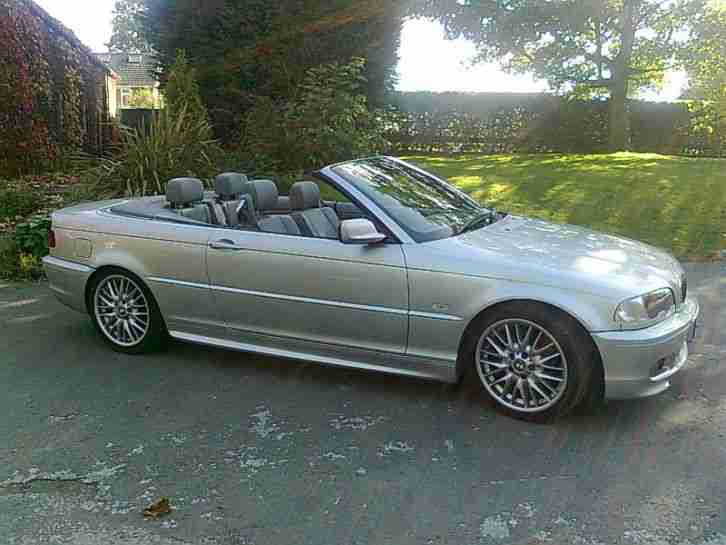 BMW 330CI AUTOMATIC M SPORT CONVERTIBLE BMW MAIN DEALER HISTORY SAT/NAV LEATHER