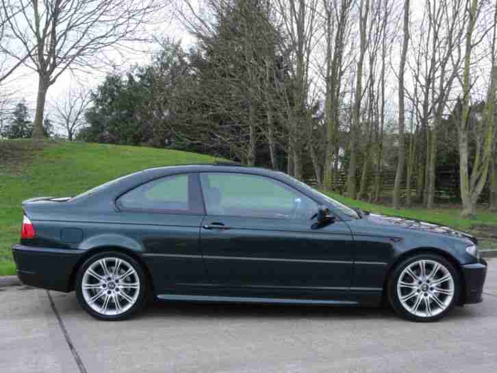 BMW 330CI SPORT AUTO - BLACK LEATHER - SUNROOF - RARE OXFORD GREEN