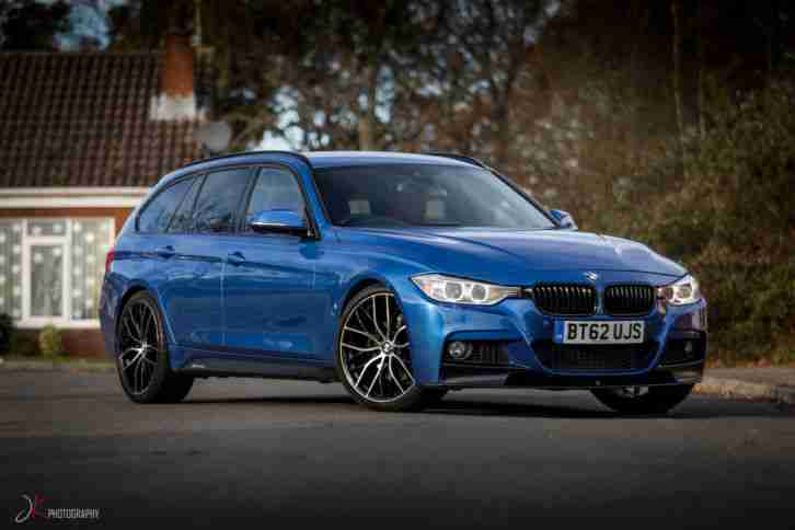 BMW 330D 335 M SPORT XDRIVE PERFORMANCE BEAUTIFUL EXAMPLE IN ESTORIL BLUE MAY PX