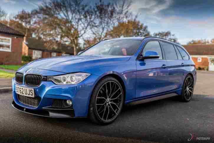 BMW 330D 335 M SPORT XDRIVE PERFORMANCE BEAUTIFUL EXAMPLE IN ESTORIL BLUE MAY PX