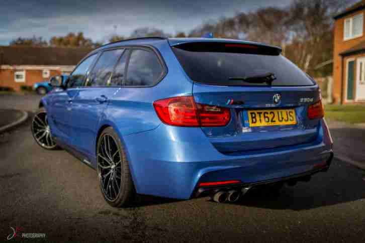 BMW 330D 335 M SPORT XDRIVE PERFORMANCE BEAUTIFUL EXAMPLE IN ESTORIL BLUE MAY PX