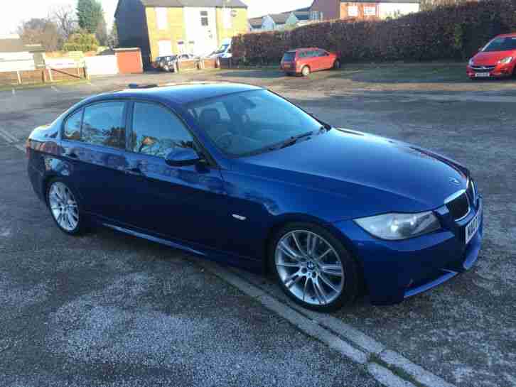 BMW 330D M SPORT AUTOMATIC BLUE CAR GOOD CONDITION !!