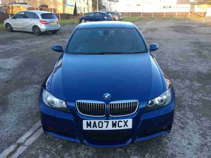 BMW 330D M SPORT AUTOMATIC BLUE CAR GOOD CONDITION !!