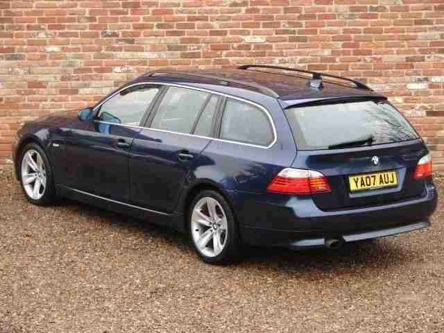 BMW 5 Series 2.0TD 520d SE Touring 5dr FSH - AIR CON - AUX AUDI DIESEL 2007
