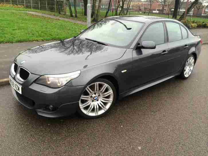 BMW 520D M SPORT BUSINESS EDITION AUTO +SAT NAV + XENONS + LEATHER SEATS