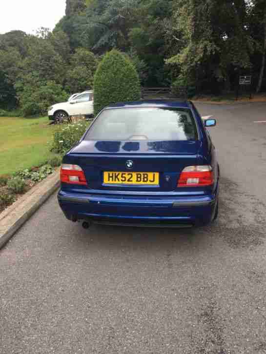 BMW 520i M Sport E39 saloon 52 plate manual 2.2 Facelift Lci
