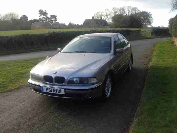 BMW 523I AUTO SILVER 5 SERIES SALOON E39 SILVER XMAS WINTER BARGAIN