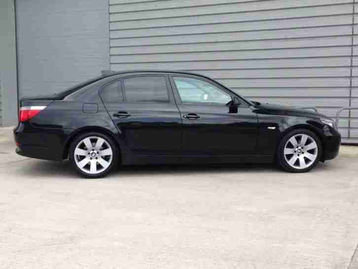 BMW 525i SE AUTOMATIC BLACK 2004 EXCELLENT CONDITION