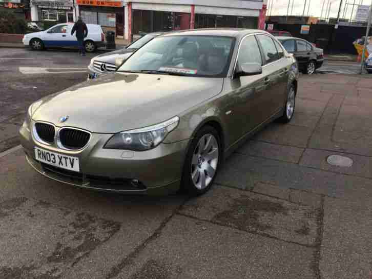 BMW 530d SE 3.0TD 2003 NEW MODEL SAT NAV
