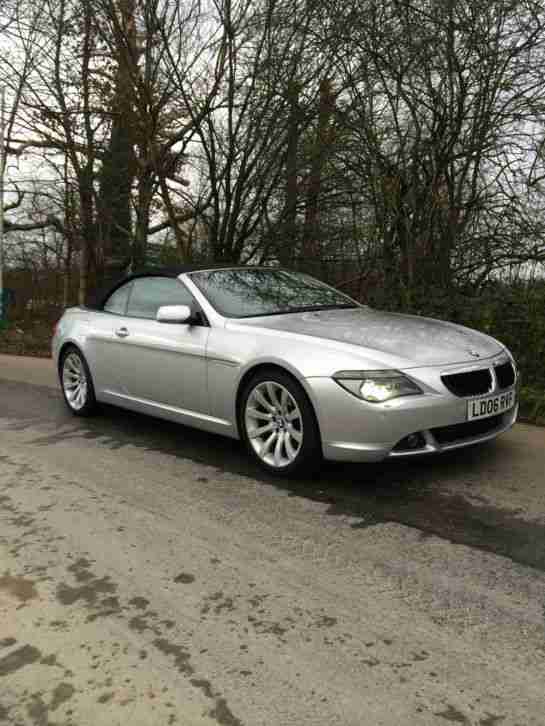 6 SERIES 630I SPORT CONVERTABLE Not