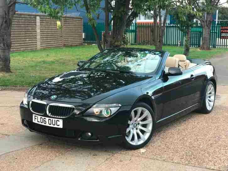 BMW 630i M SPORT AUTOMATIC CONVERTIBLE.FULLY LOADED TOP OF THE RANGE. BARGAIN