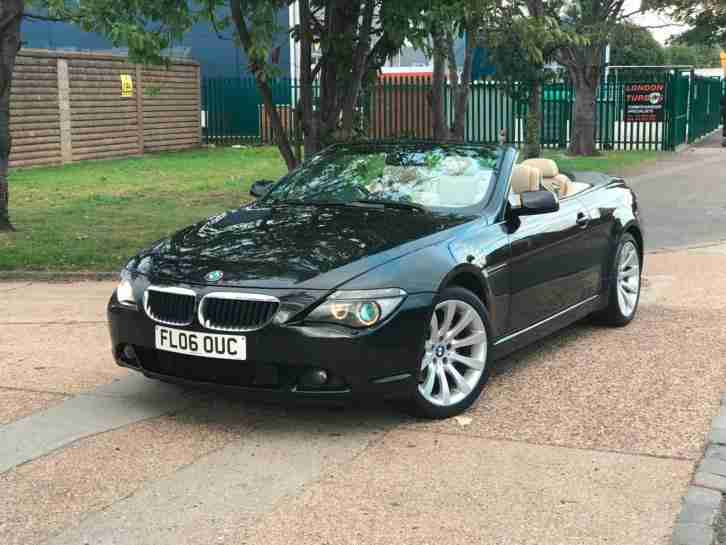 BMW 630i M SPORT AUTOMATIC CONVERTIBLE.FULLY LOADED TOP OF THE RANGE. BARGAIN