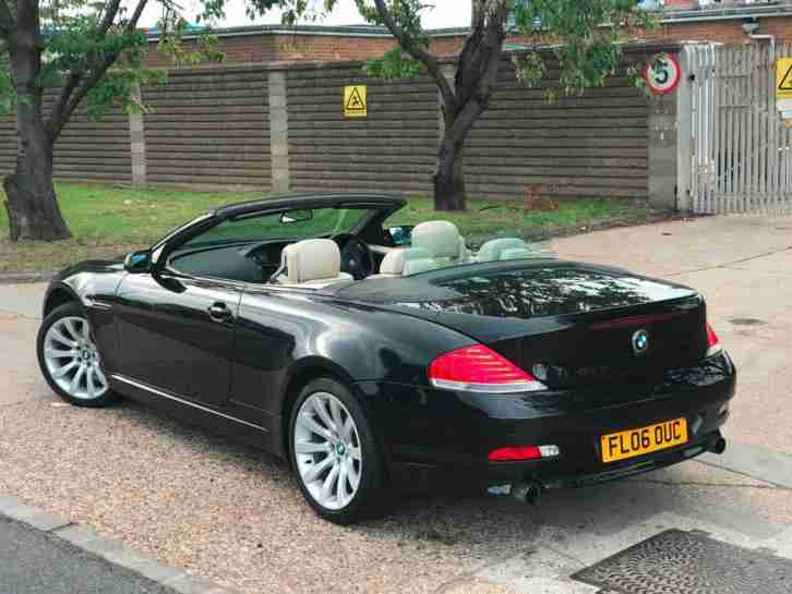 BMW 630i M SPORT AUTOMATIC CONVERTIBLE.FULLY LOADED TOP OF THE RANGE. BARGAIN