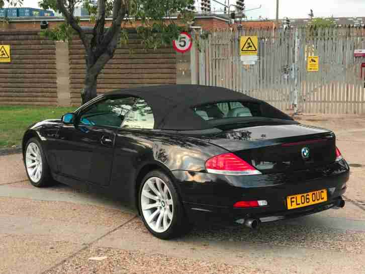 BMW 630i M SPORT AUTOMATIC CONVERTIBLE.FULLY LOADED TOP OF THE RANGE. BARGAIN
