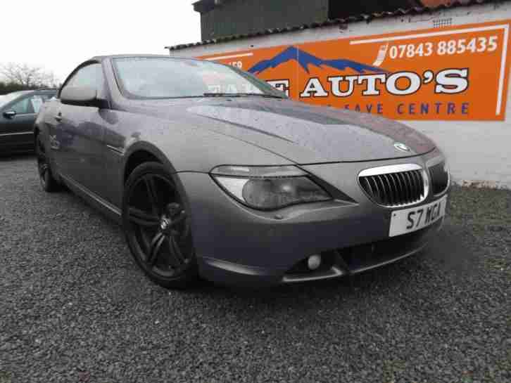 BMW 645 4.4 auto 2004MY Ci petrol grey